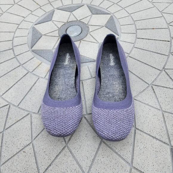 Allbirds Tree Breezer Rugged Purple Ballet Flats 10.5W - Picture 2 of 14